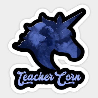 Teacher Unicorn Sticker